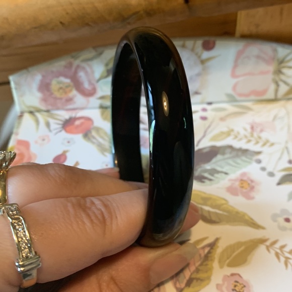 Stone bangle bracelet - Picture 2 of 2